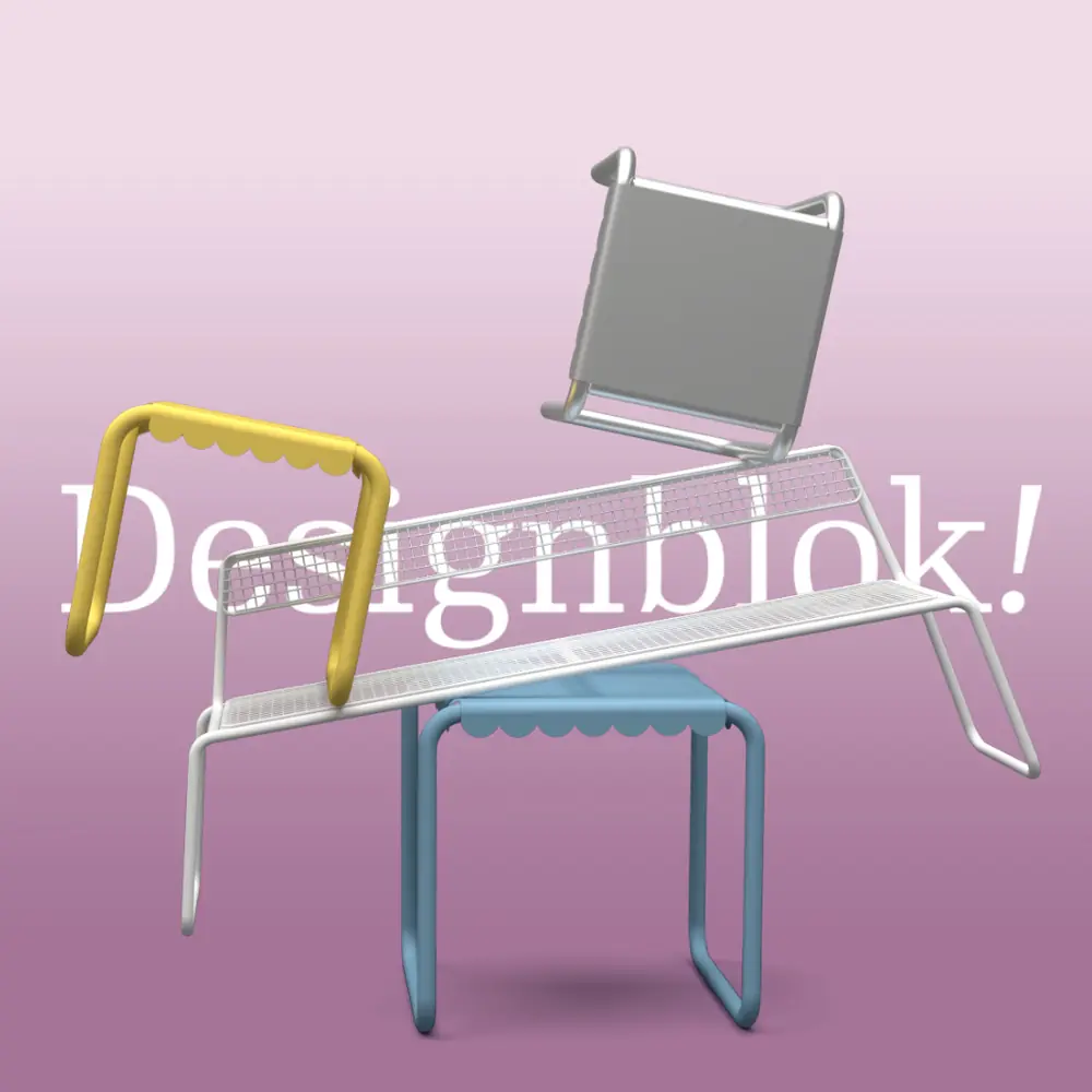 animovaná grafika kampaně Designblok pro Nacity